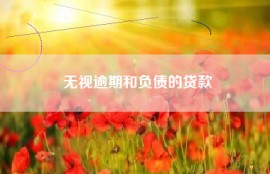无视逾期和负债的贷款