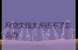 网贷还不起了怎么办？网贷还不起的最好解决办法