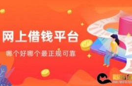网上借钱平台哪个好哪个最正规可靠