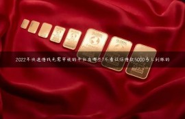 2022年快速借钱无需审核的平台有哪些?不看征信借款5000马上到账的