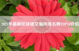 2021年最新区块链交易所排名榜TOP10介绍
