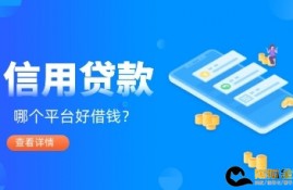 纯信用贷款哪个平台好借钱