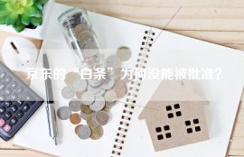 京东的“白条”为何没能被批准？