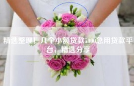 精选整理！几个小额贷款5000急用贷款平台，精选分享
