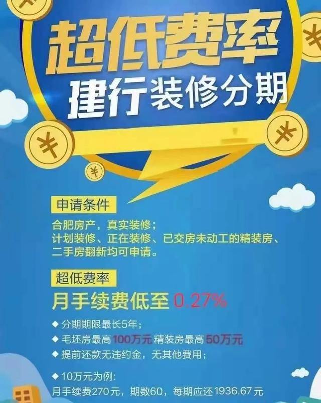 建行那个年化利息只要3%的装修贷是真的吗？
