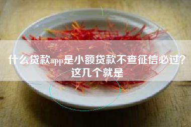 什么贷款app是小额贷款不查征信必过？这几个就是