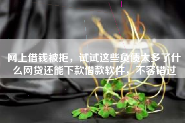网上借钱被拒，试试这些负债太多了什么网贷还能下款借款软件，不容错过