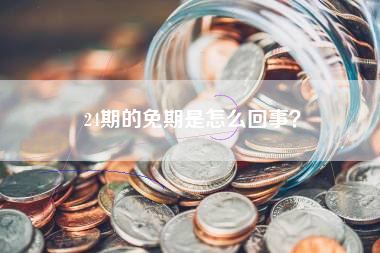 24期的免期是怎么回事？