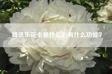 腾讯乐花卡是什么？有什么功能？