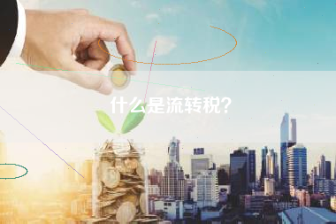 什么是流转税？